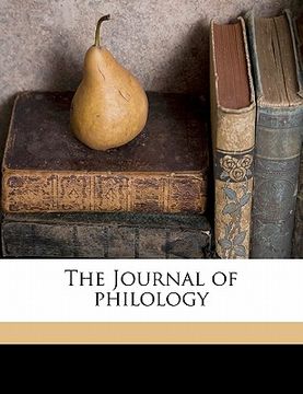portada the journal of philology volume 10 (in English)
