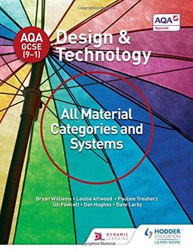 portada AQA GCSE (9-1) Design and Technology: All Material Categories and Systems