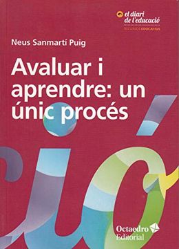 portada Avaluar i Aprendre: Un Únic Procés (in Catalá)