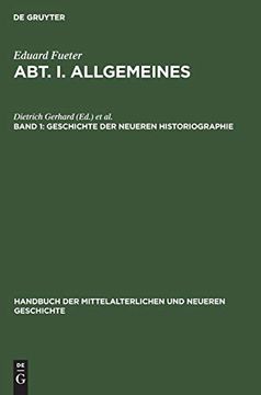 portada Geschichte der Neueren Historiographie (en Alemán)