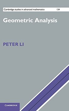 portada Geometric Analysis Hardback (Cambridge Studies in Advanced Mathematics) 