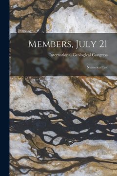 portada Members, July 21 [microform]: Numerical List (en Inglés)