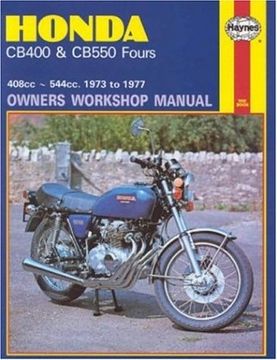 portada Honda Cb400 & Cb550 Fours (73 - 77) (Motorcycle Manuals) (en Inglés)