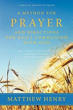 portada a method for prayer and directions for daily communion with god