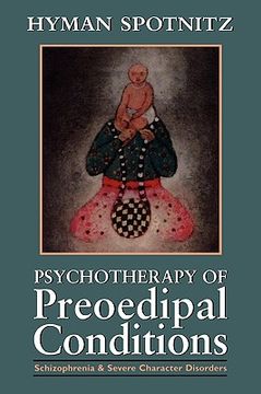 portada psychotherapy of preoedipal conditions (en Inglés)