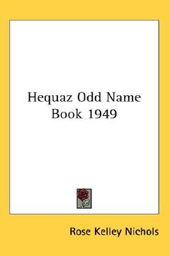 portada hequaz odd name book 1949
