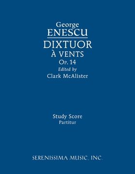 portada Dixtuor, Op.14: Study score