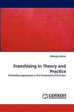 portada franchising in theory and practice (en Inglés)