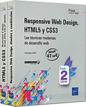 portada Responsive web Design, Html5 y Css3 Pack de 2 Libros: Las Técnicas Modernas de Desarrollo web