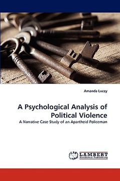 portada a psychological analysis of political violence (en Inglés)