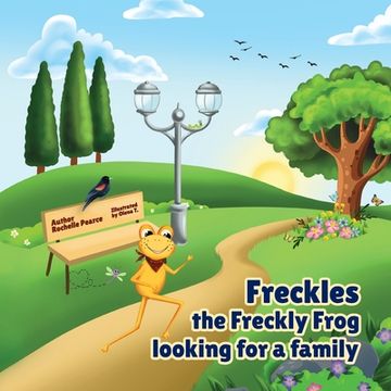 portada Freckles the Freckly Frog Looking for a Family (en Inglés)