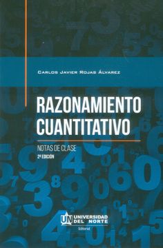 portada Razonamiento Cuantitativo. Notas de Clase: Segunda Edición (in Spanish)