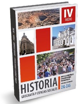 portada Historia, Geografía y C.Sociales 4°Medio (in Spanish)