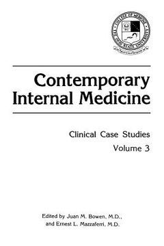 portada Contemporary Internal Medicine: Clinical Case Studies (en Inglés)