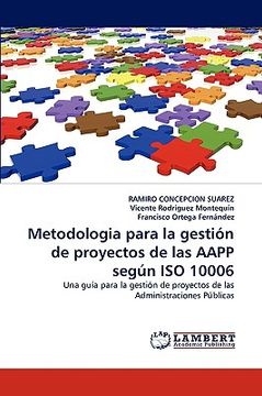 portada metodologia para la gestin de proyectos de las aapp segn iso 10006 (en Inglés)