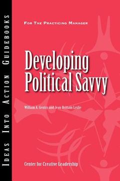 portada developing political savvy (en Inglés)