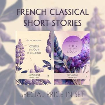 portada French Classical Short Stories (With 2 mp3 Audio-Cds) - Readable Classics - Unabridged French Edition With Improved Readability (en Francés)