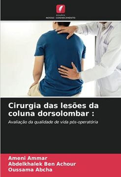 portada Cirurgia das Lesões da Coluna Dorsolombar: Avaliação da Qualidade de Vida Pós-Operatória (in Portuguese)