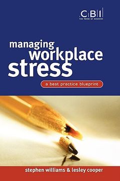 portada managing workplace stress: a best practice blueprint (in English)