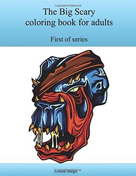 portada The First Big Scary coloring book for adults