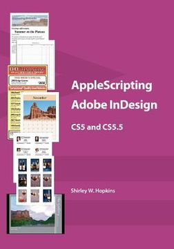 portada applescripting adobe indesign cs5 and cs5.5 (in English)