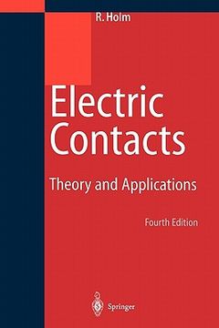 portada electric contacts: theory and application (en Inglés)