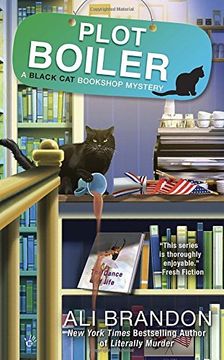 portada Plot Boiler (a Black cat Bookshop Mystery) (en Inglés)