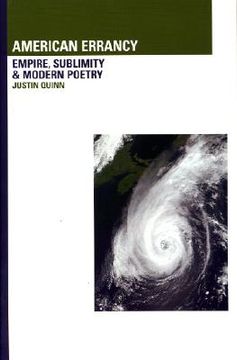 portada American Errancy: Empire, Sublimity and Modern Poetry (en Inglés)