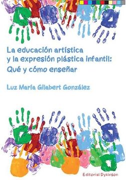 portada La Educación Artística y la Expresión Plástica Infantil (in Spanish)