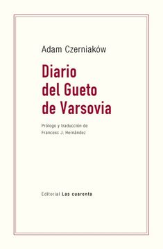 portada Diario del Gueto de Varsovia (in Spanish)