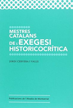 portada Mestres Catalans de l Exegesi Historicocritica