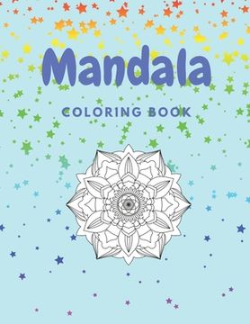 portada Mandala Coloring Book: 60 page mandala designs coloring book. Hours of relaxing fun for adults and teens USA Edition (en Inglés)