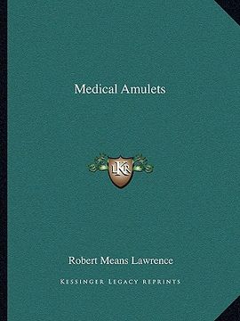 portada medical amulets (en Inglés)