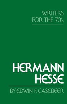 portada Hermann Hesse: Writers for the Seventies (en Inglés)