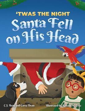 portada 'Twas the Night Santa Fell on His Head (in English)
