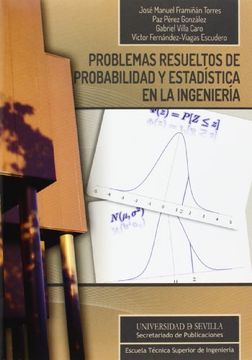 portada Problemas resueltos de probabilidad y estadística en la ingeniería