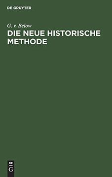 portada Die Neue Historische Methode (in German)