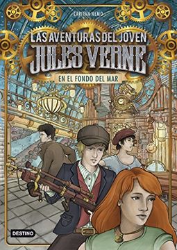 portada En el Fondo del Mar: Las Aventuras del Joven Jules Verne 4 (in Spanish)