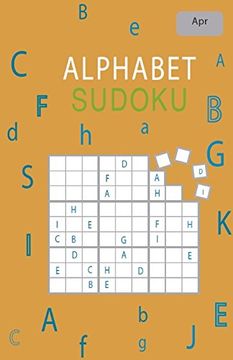 portada Alphabet Sudoku April (in English)