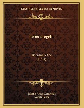 portada Lebensregeln: Regulae Vitae (1894) (en Alemán)