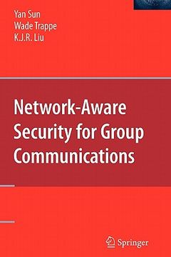 portada network-aware security for group communications (en Inglés)