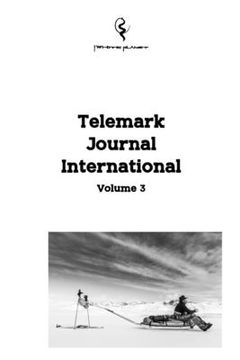 portada Telemark Journal International Volume 3 (en Inglés)