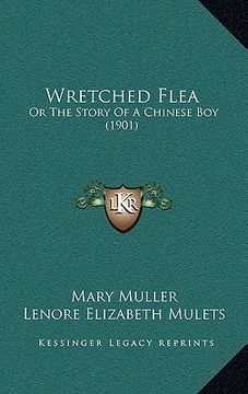 portada wretched flea: or the story of a chinese boy (1901) (en Inglés)