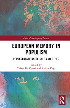 portada European Memory in Populism: Representations of Self and Other (Critical Heritages of Europe) (in English)