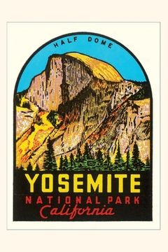 portada Vintage Journal Half-Dome, Yosemite National Park (en Inglés)