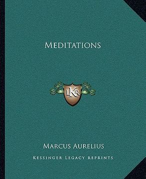 portada meditations (en Inglés)