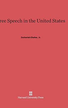 portada Free Speech in the United States (en Inglés)