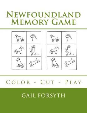 portada Newfoundland Memory Game: Color - Cut - Play (in English)