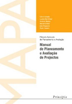 portada MAPA - MANUAL PLANEAMENTO AVALIAÇÃO PROJECTOS (in Portuguese)