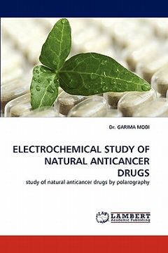 portada electrochemical study of natural anticancer drugs (in English)